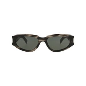 Saint Laurent Round-Frame Recycled Acetate Sunglasses Multi Womens